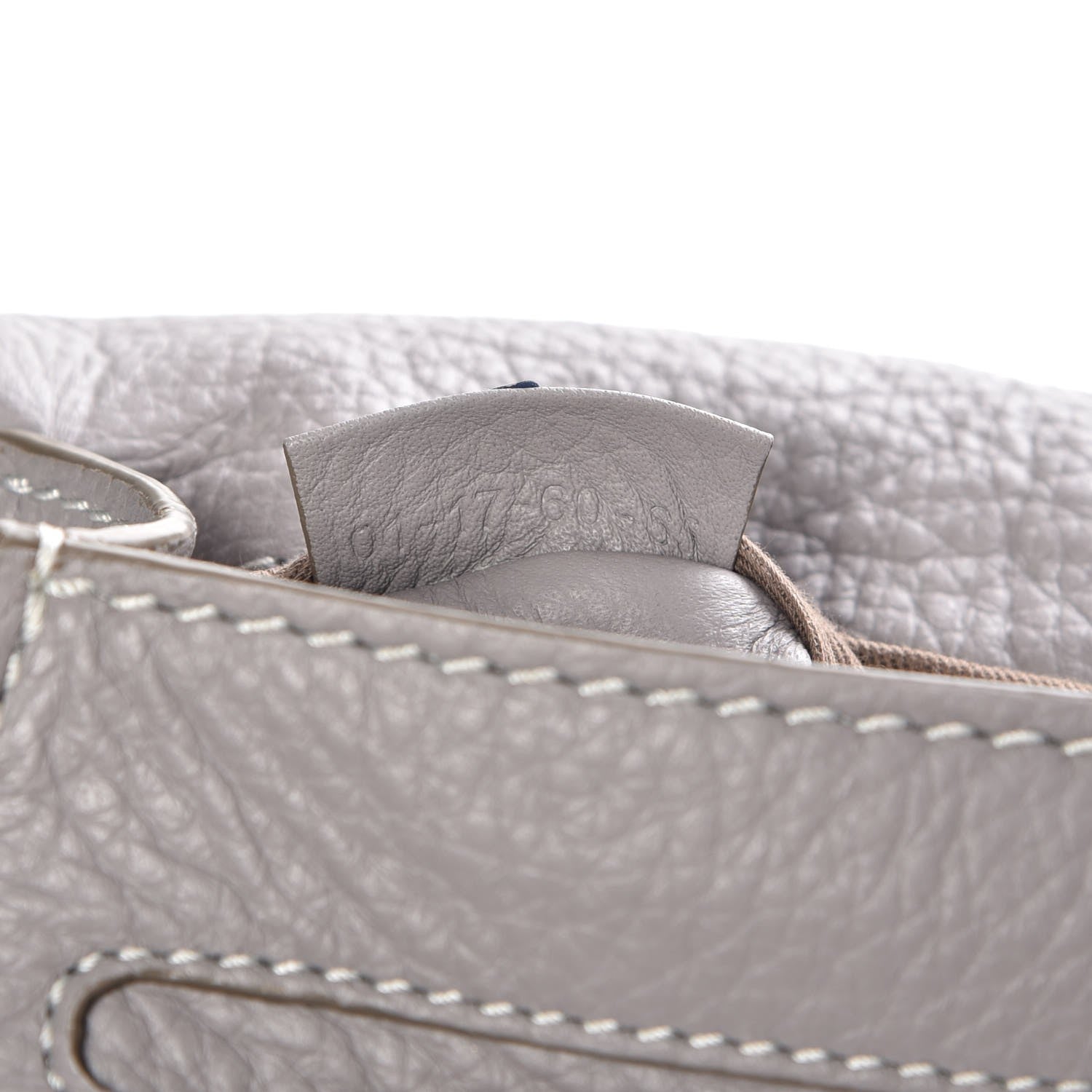 Chloe Calfskin Mini Marcie Round Crossbody Bag Cashmere Grey 7 of 7