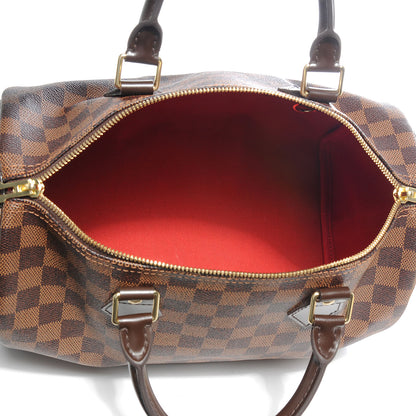Louis Vuitton Damier Ebene Speedy Bandouliere 30 5 of 8