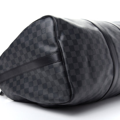 Louis Vuitton Damier Graphite Keepall Bandouliere 55 5 of 8