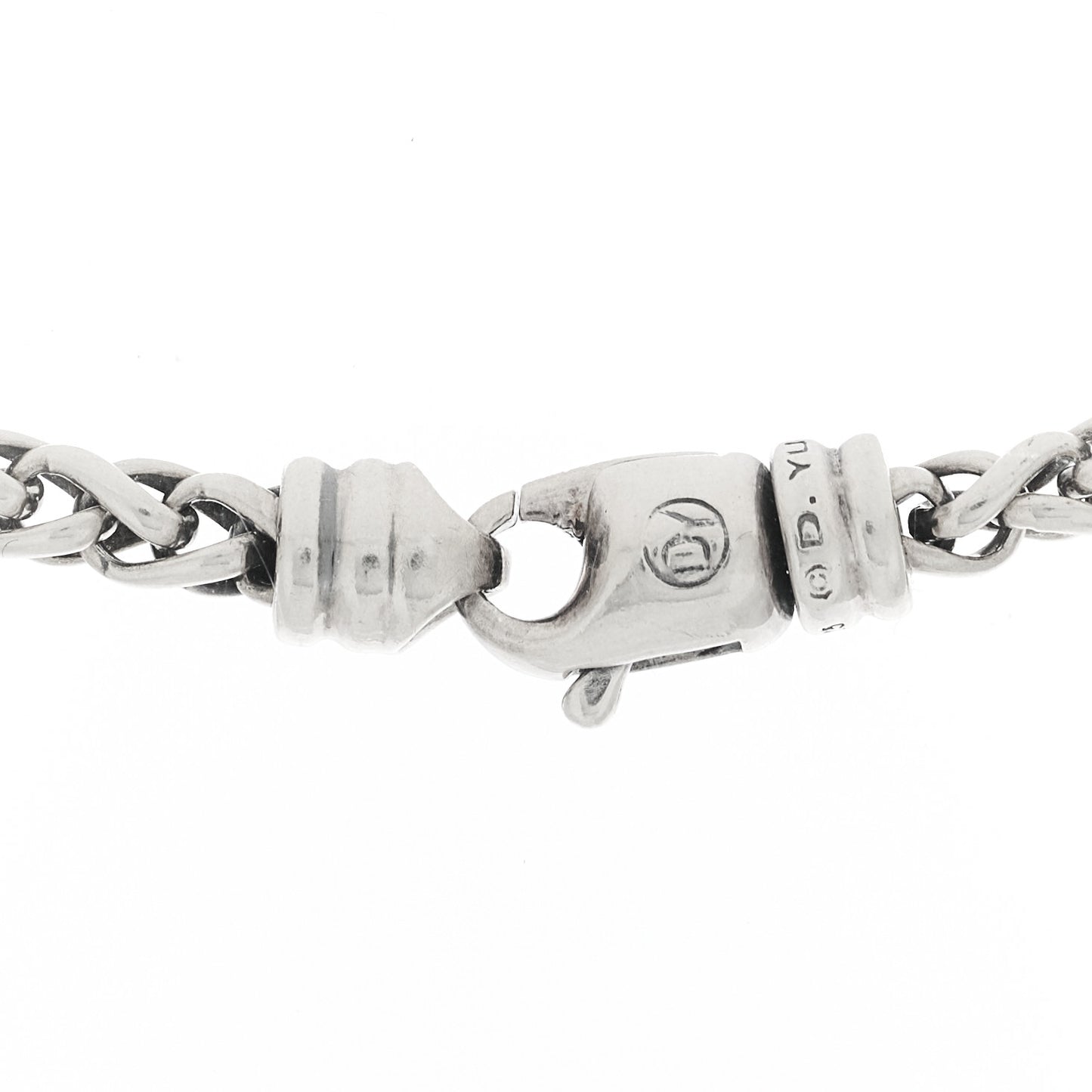 Sterling Silver 4mm Wheat Chain Necklace