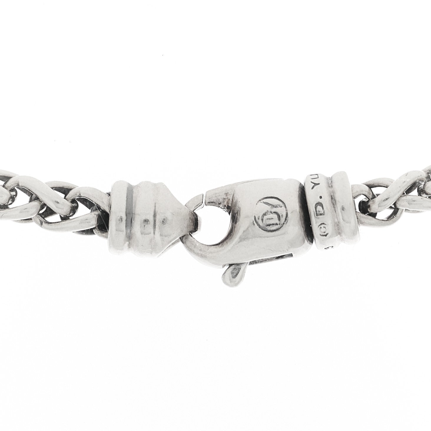 David Yurman Sterling Silver 4mm Wheat Chain Necklace 4 of 4