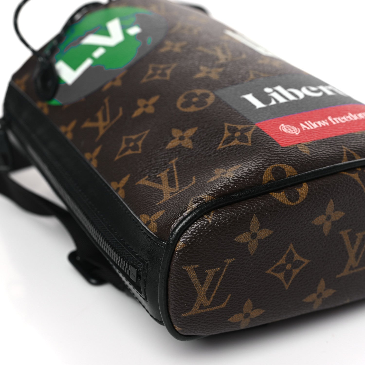 Louis Vuitton Monogram Chalk Sling Bag Marron 7 of 8