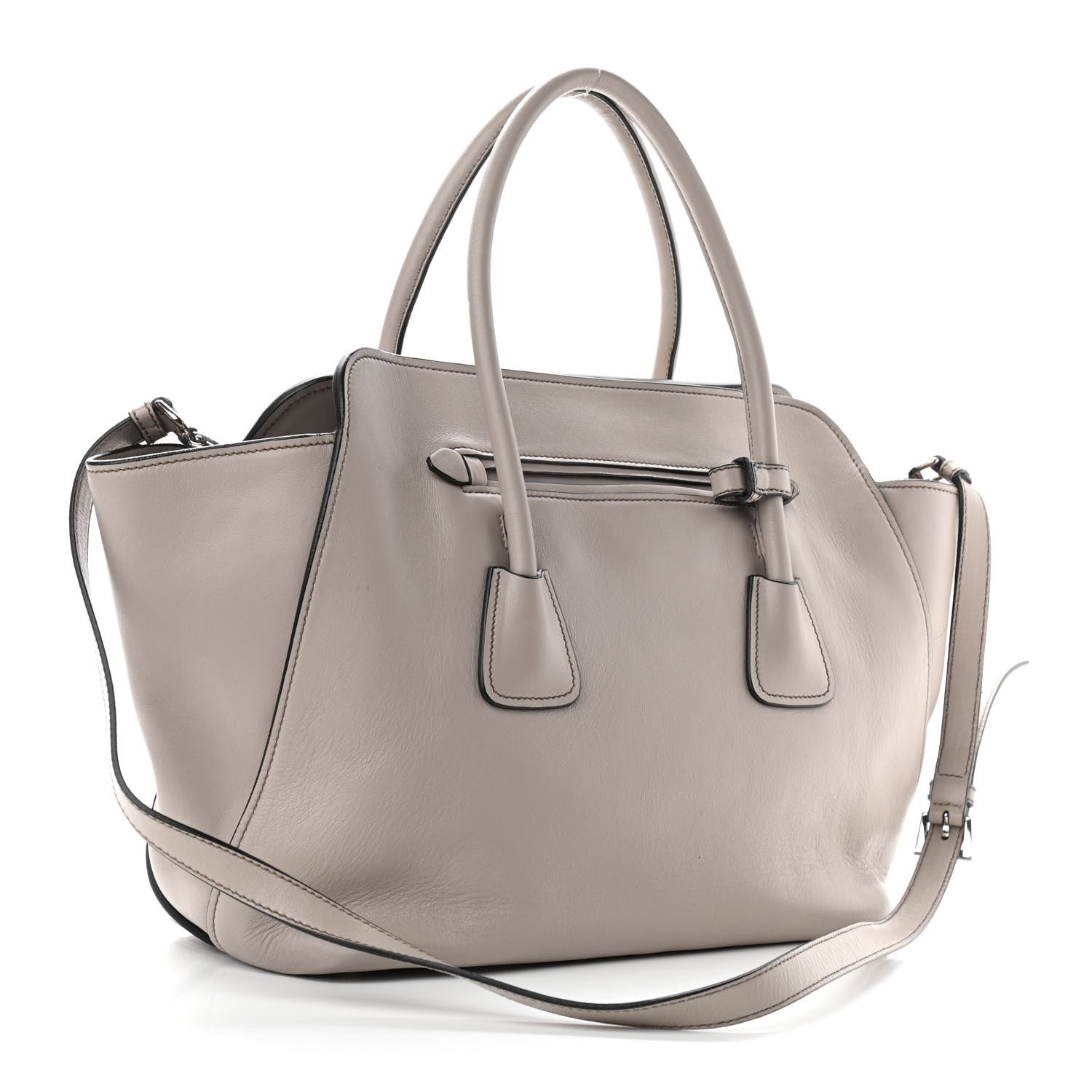 Prada Soft Calf Tote Argilla 3 of 10