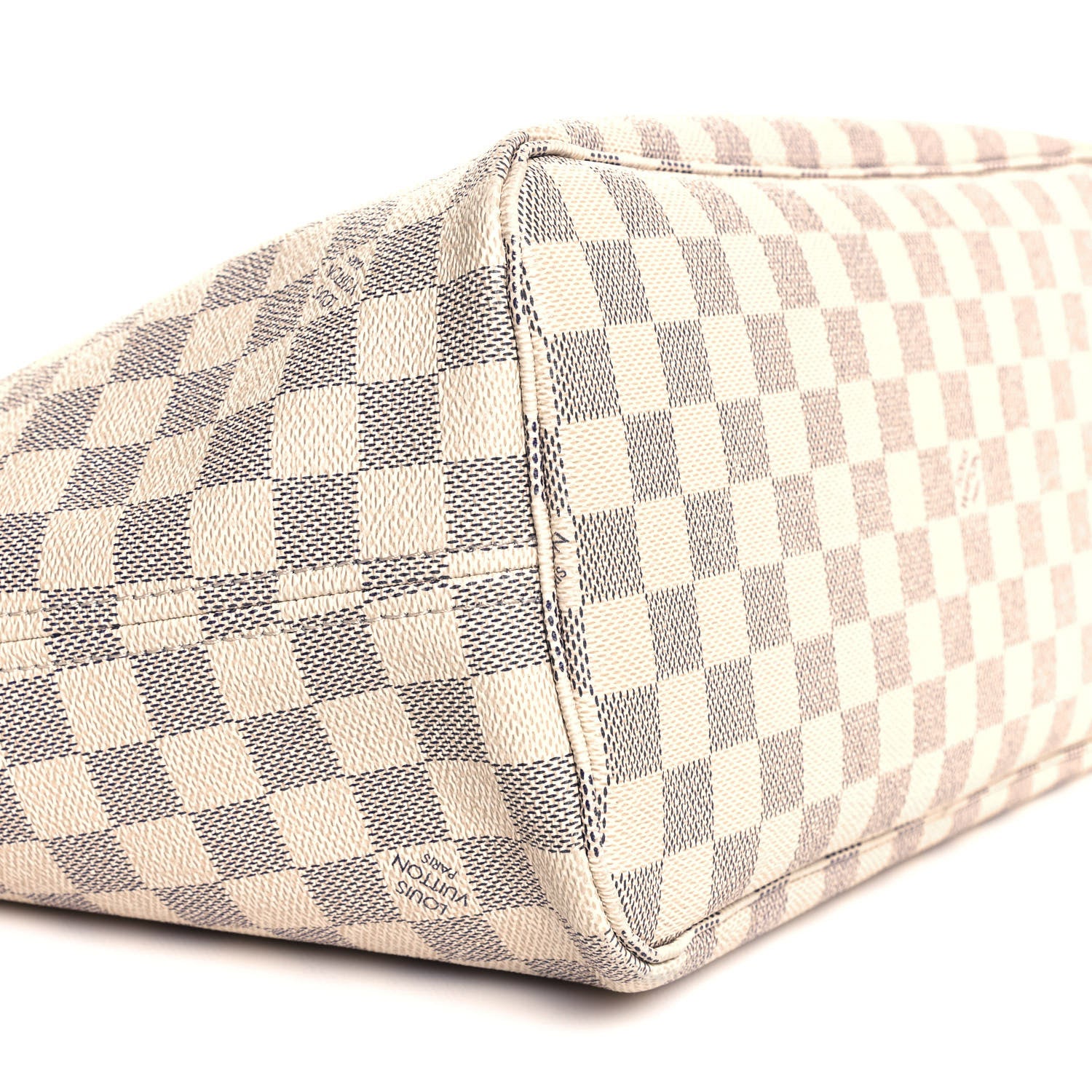 Louis Vuitton Damier Azur Neo Neverfull MM Rose Ballerine 9 of 16