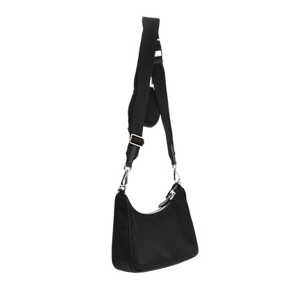 Prada Nylon Re-Edition 2005 Shoulder Bag Black 3 of 10