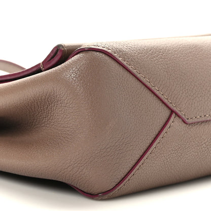 Louis Vuitton Soft Calfskin Lockme II Top Handle Taupe Glace 8 of 9