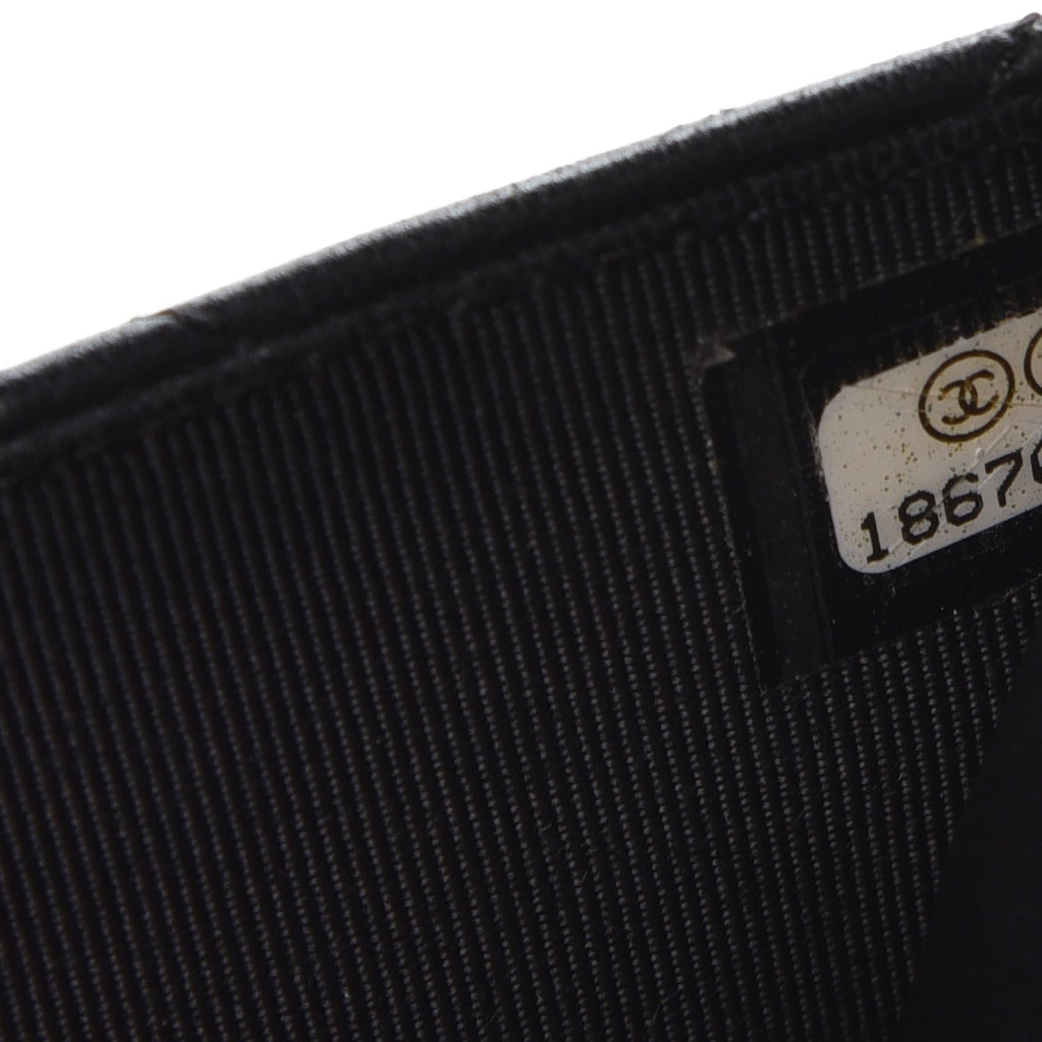 Chanel Lambskin Quilted Wallet On Chain WOC Black 8 of 8