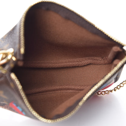 Louis Vuitton Monogram 2017 Christmas Animation Mini Pochette Accessories 5 of 8