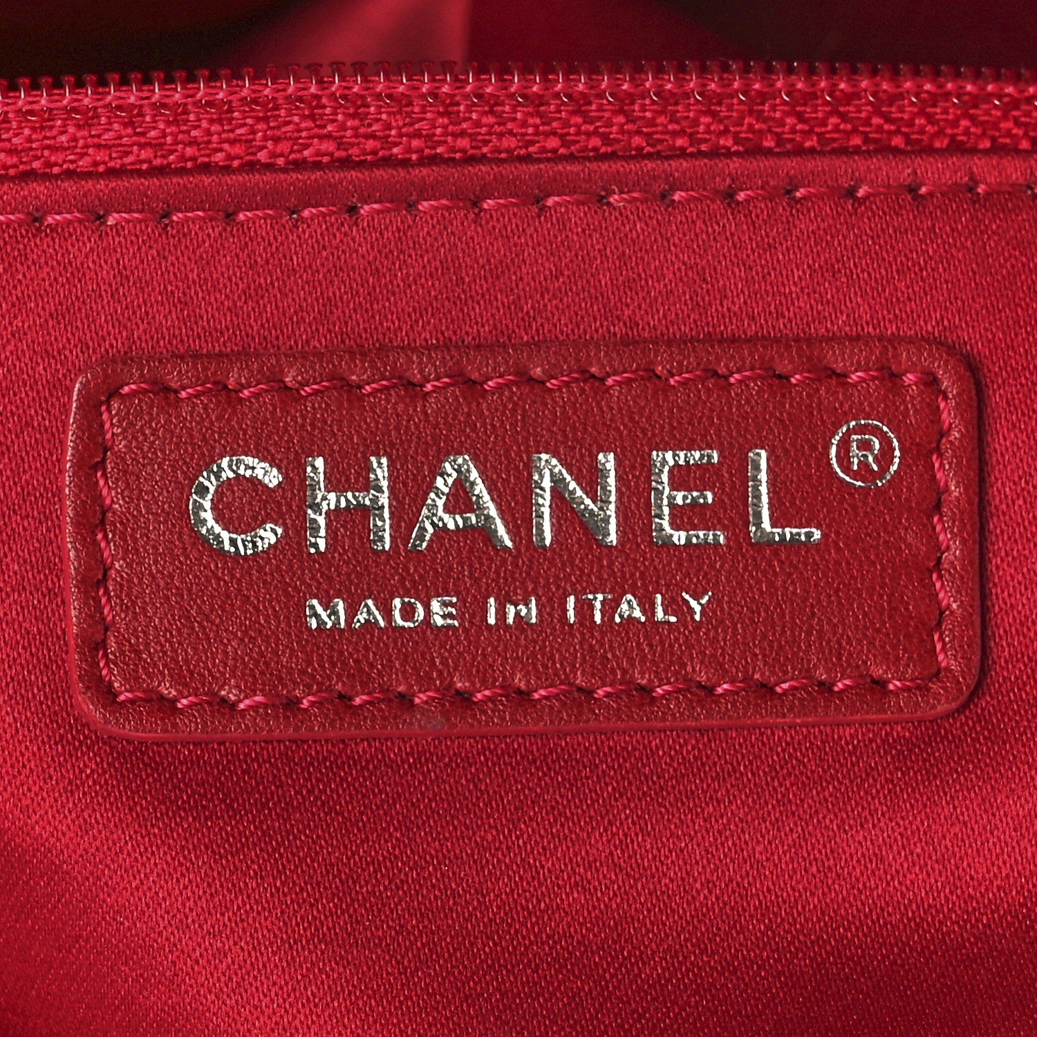 Chanel Lambskin Quilted Accordion Shopping Tote Dark Pink 6 of 11
