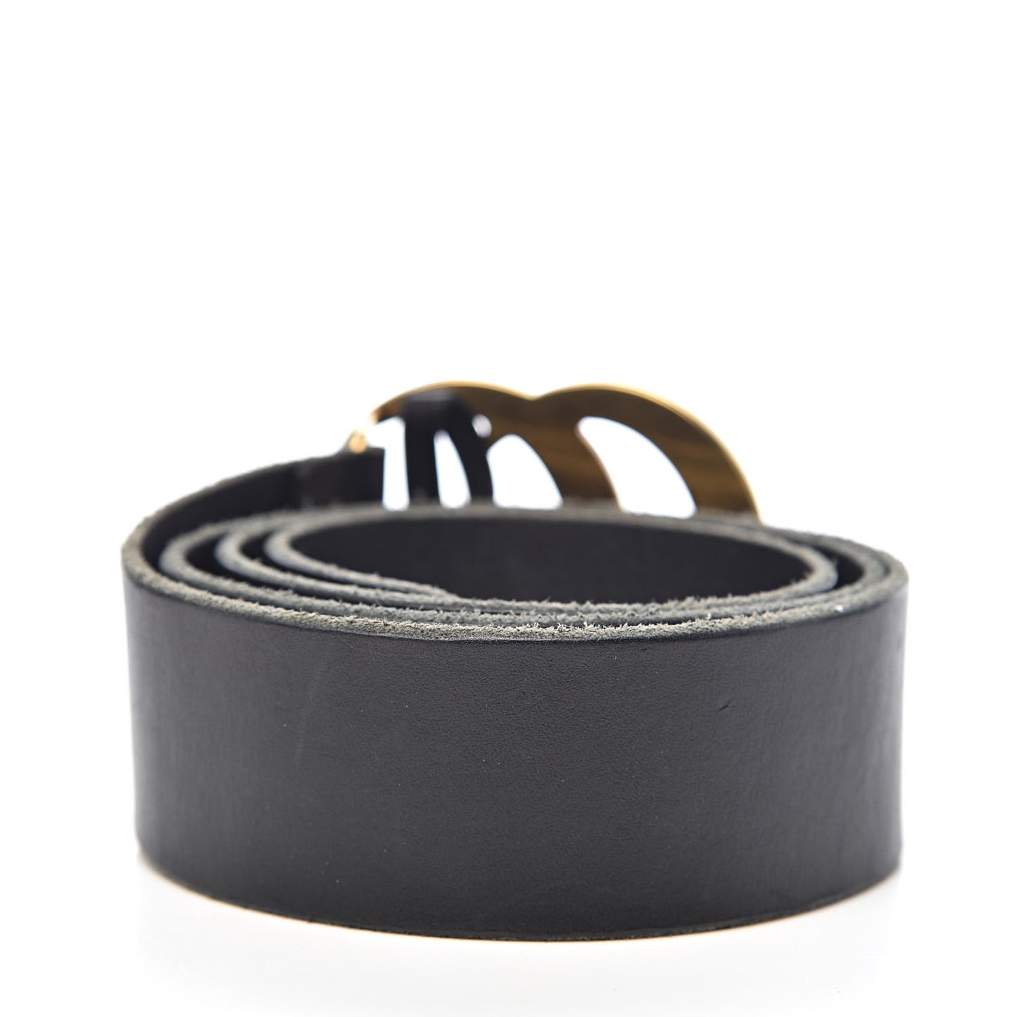 Faded Calfskin Double G 40mm Belt 85 34 Black