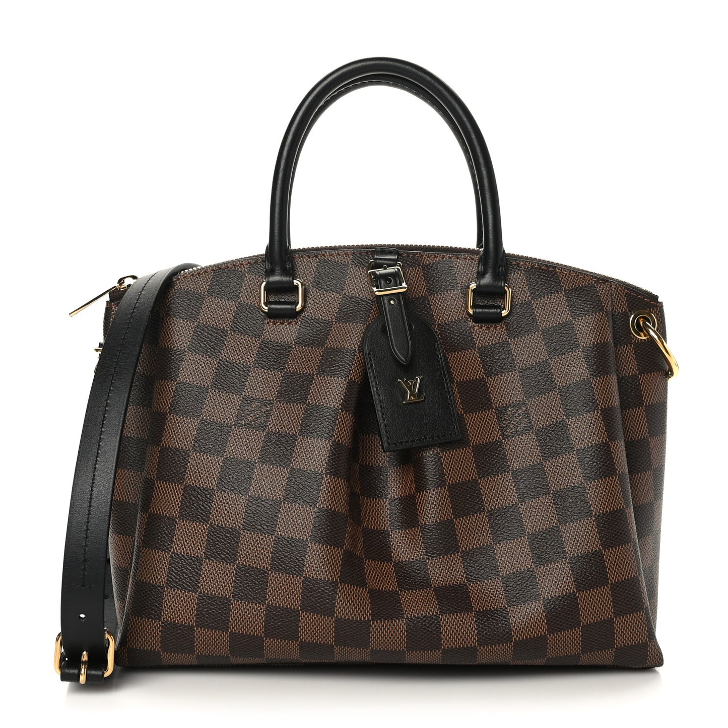 Damier Ebene Odeon Tote PM Black