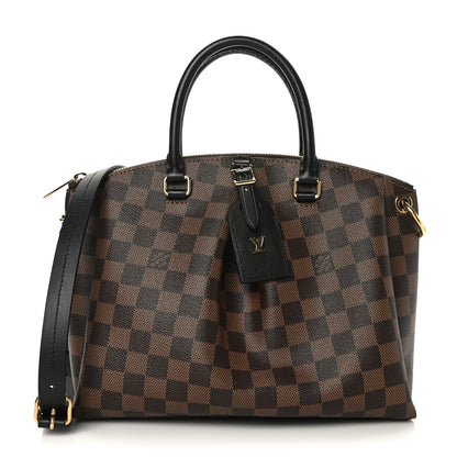 Louis Vuitton Damier Ebene Odeon Tote PM Black 1 of 8