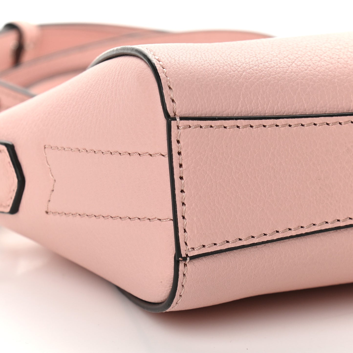 Sugar Goatskin Nano Antigona Candy Pink