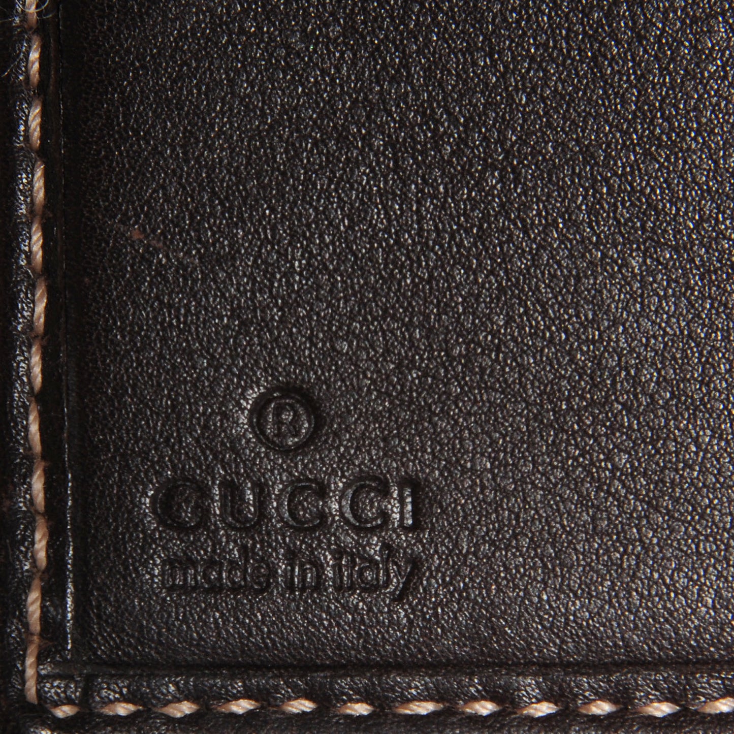 Crystal Monogram Hysteria French Wallet Dark Brown