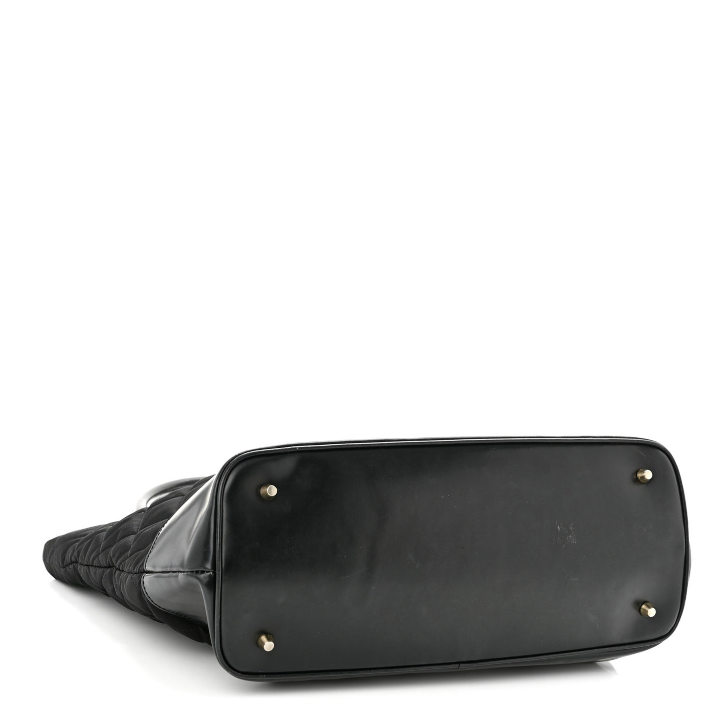 Nylon Quilted Grange Tote Black