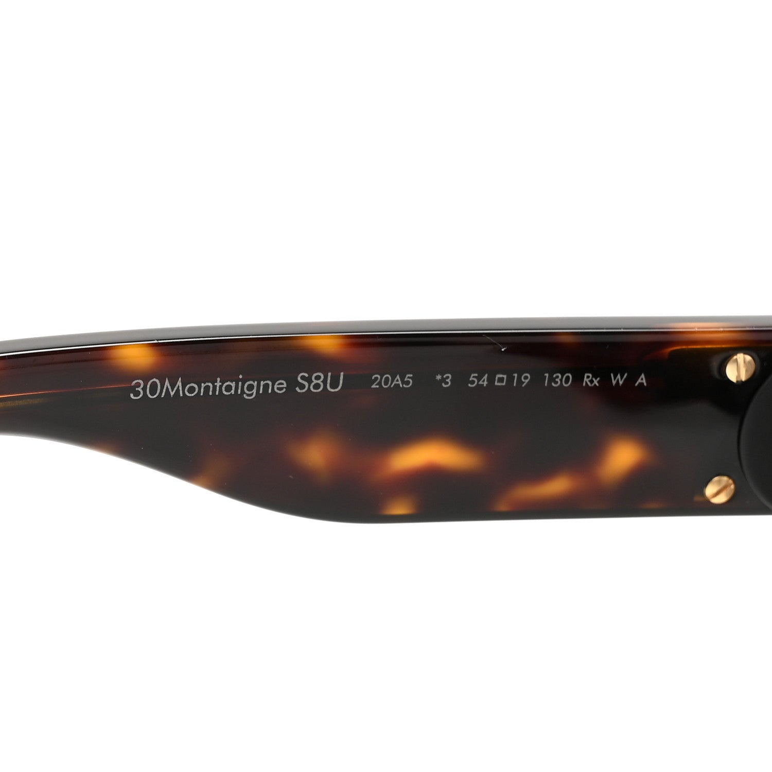 Christian Dior Acetate 30 Montaigne S8U Sunglasses Tortoise 6 of 8