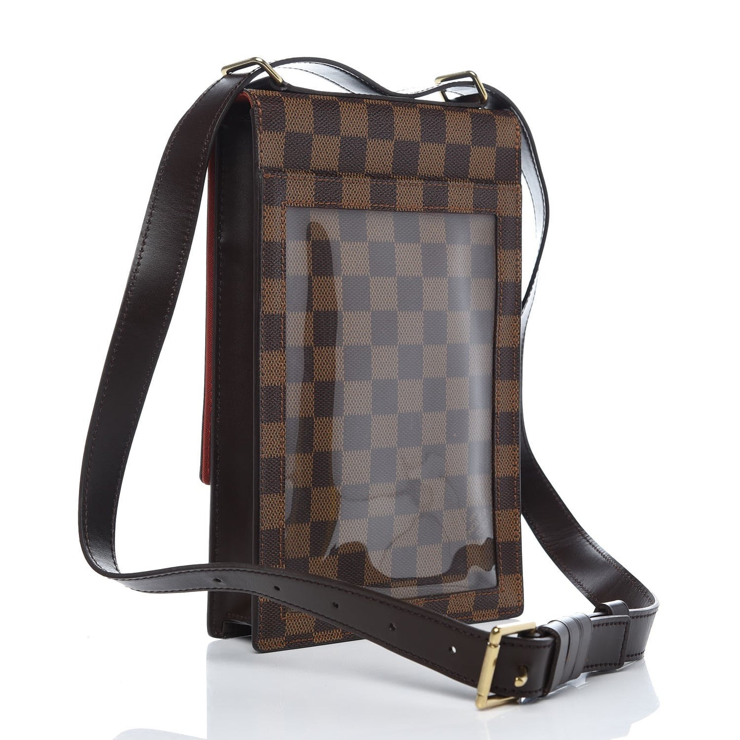 Damier Ebene Portobello Travel Shoulder Bag