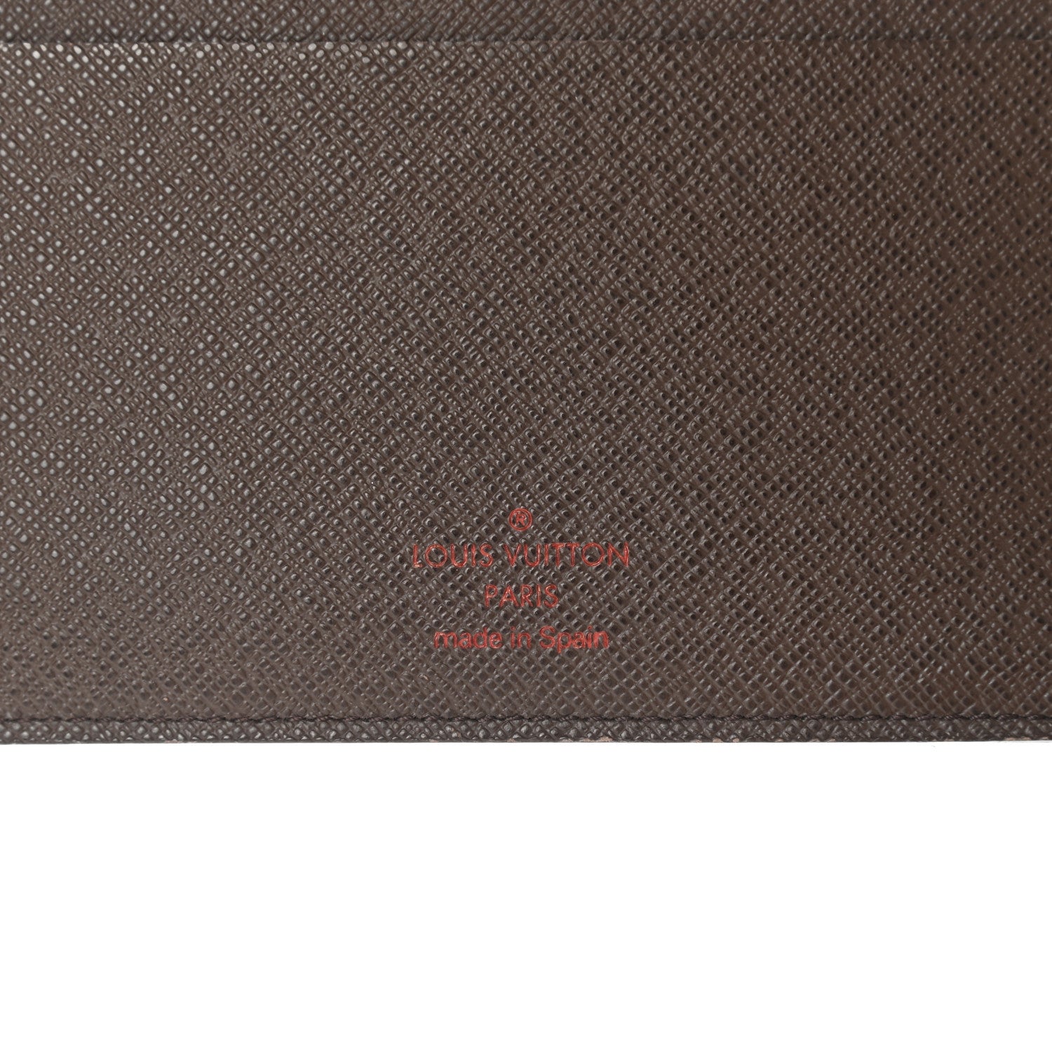 Louis Vuitton Damier Ebene Desk Agenda Cover 6 of 9