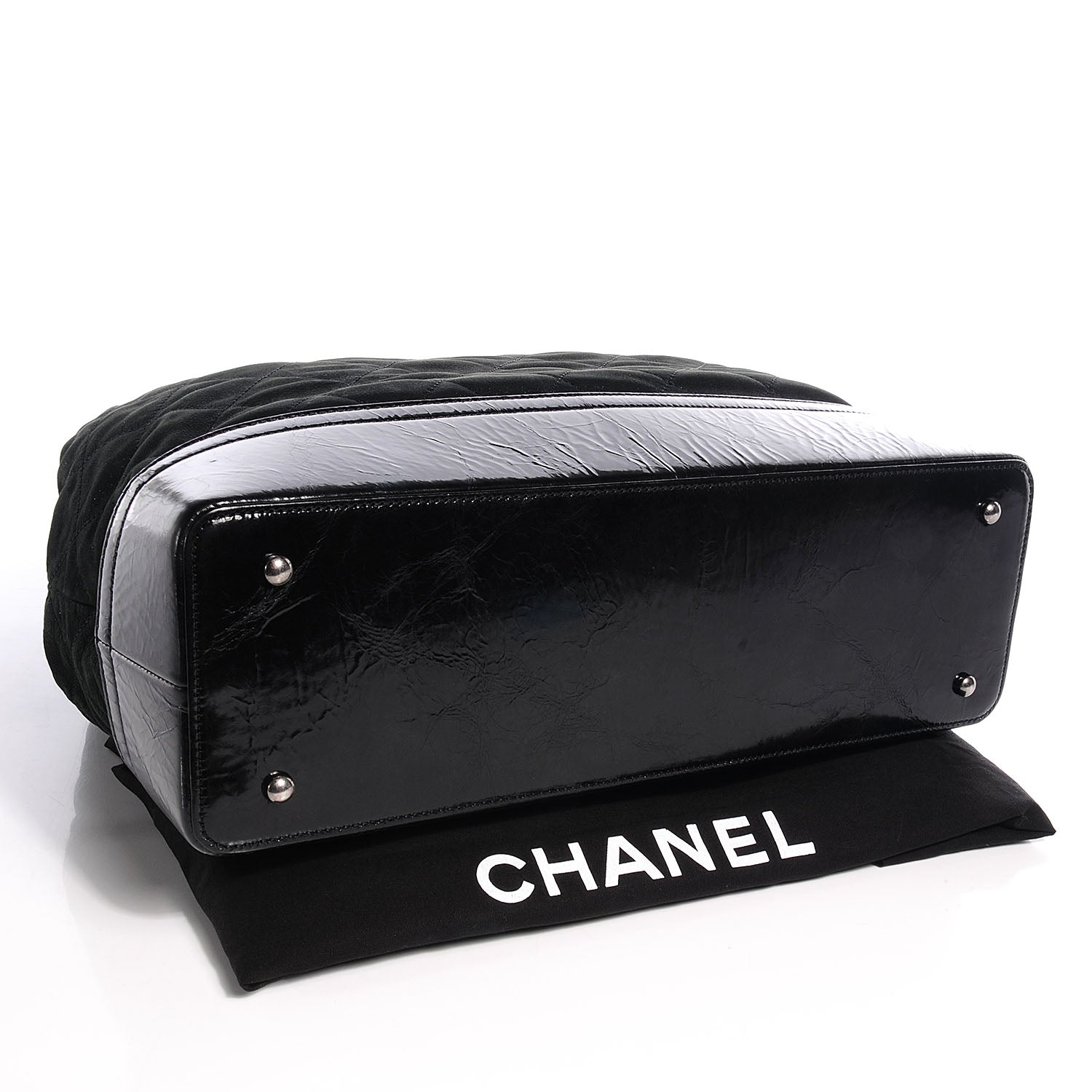 Chanel Iridescent Calfskin VIP Large Tote Black 4 of 7