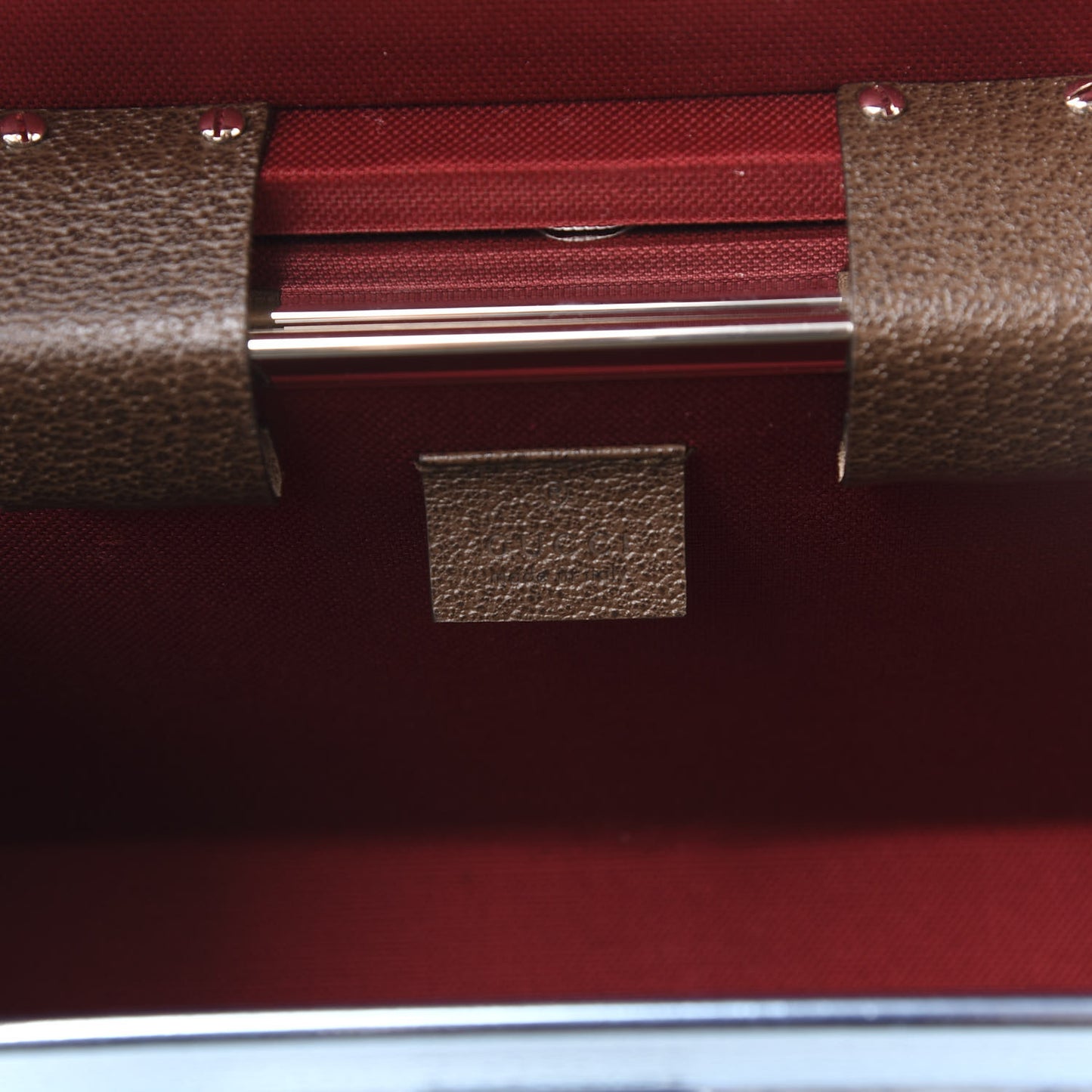 GG Supreme Monogram Globe-Trotter Beauty Case Brown