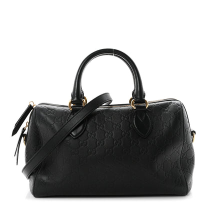 Gucci Guccissima Signature Boston Black 1 of 10