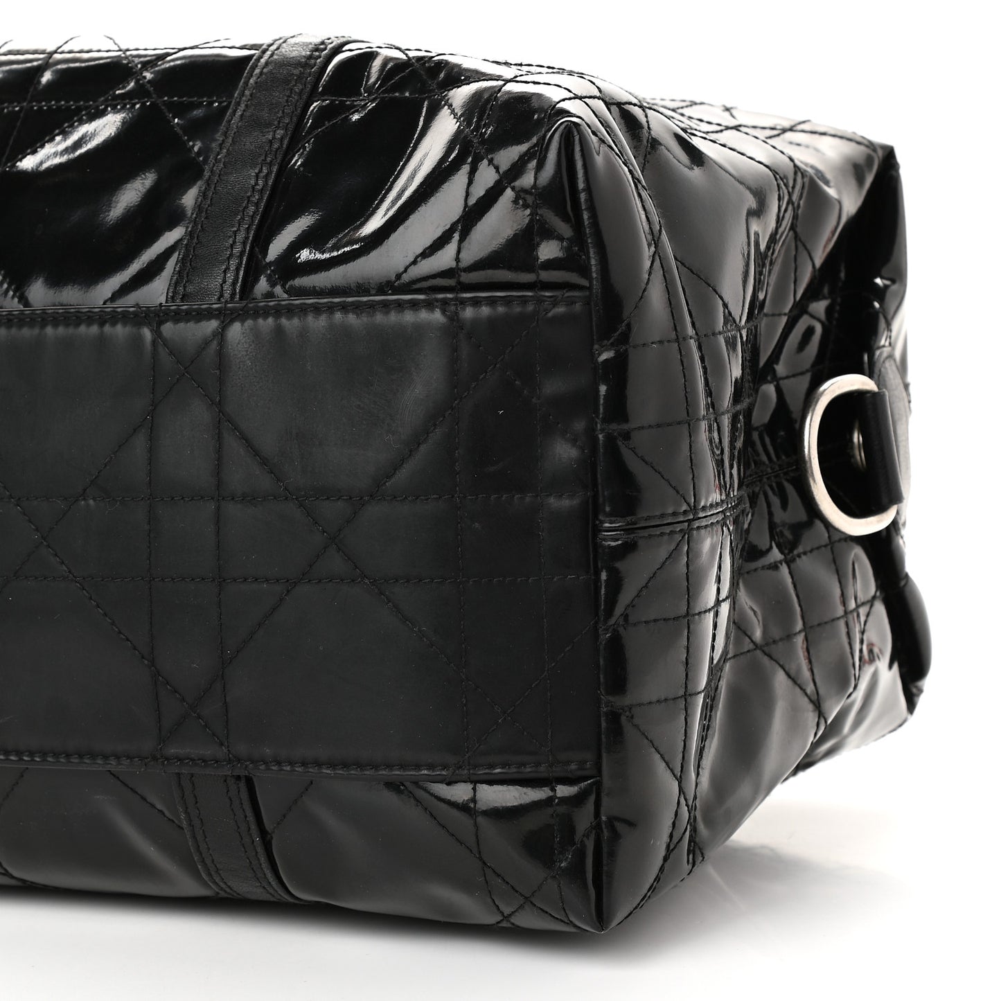 Vinyl Cannage Duffle Black