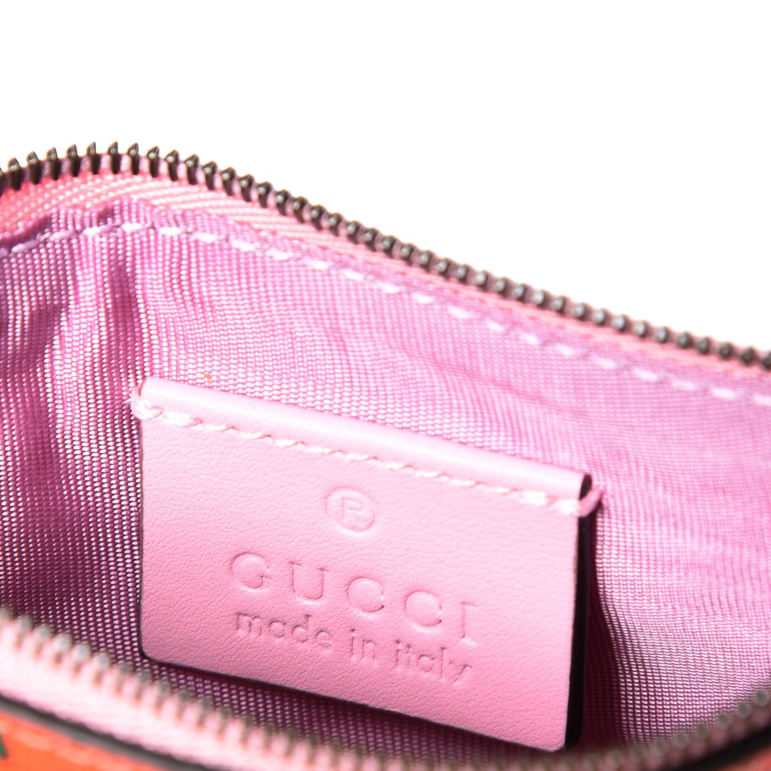 Gucci GG Supreme Monogram Strawberry Key Case 4 of 8