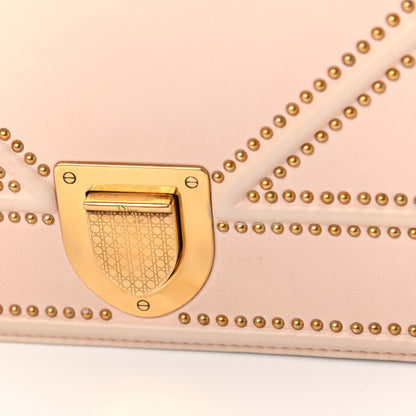 Christian Dior Calfskin Studded Medium Diorama Flap Bag 11 of 14