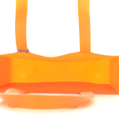 Chanel Jelly Rubber Tote Orange 4 of 10