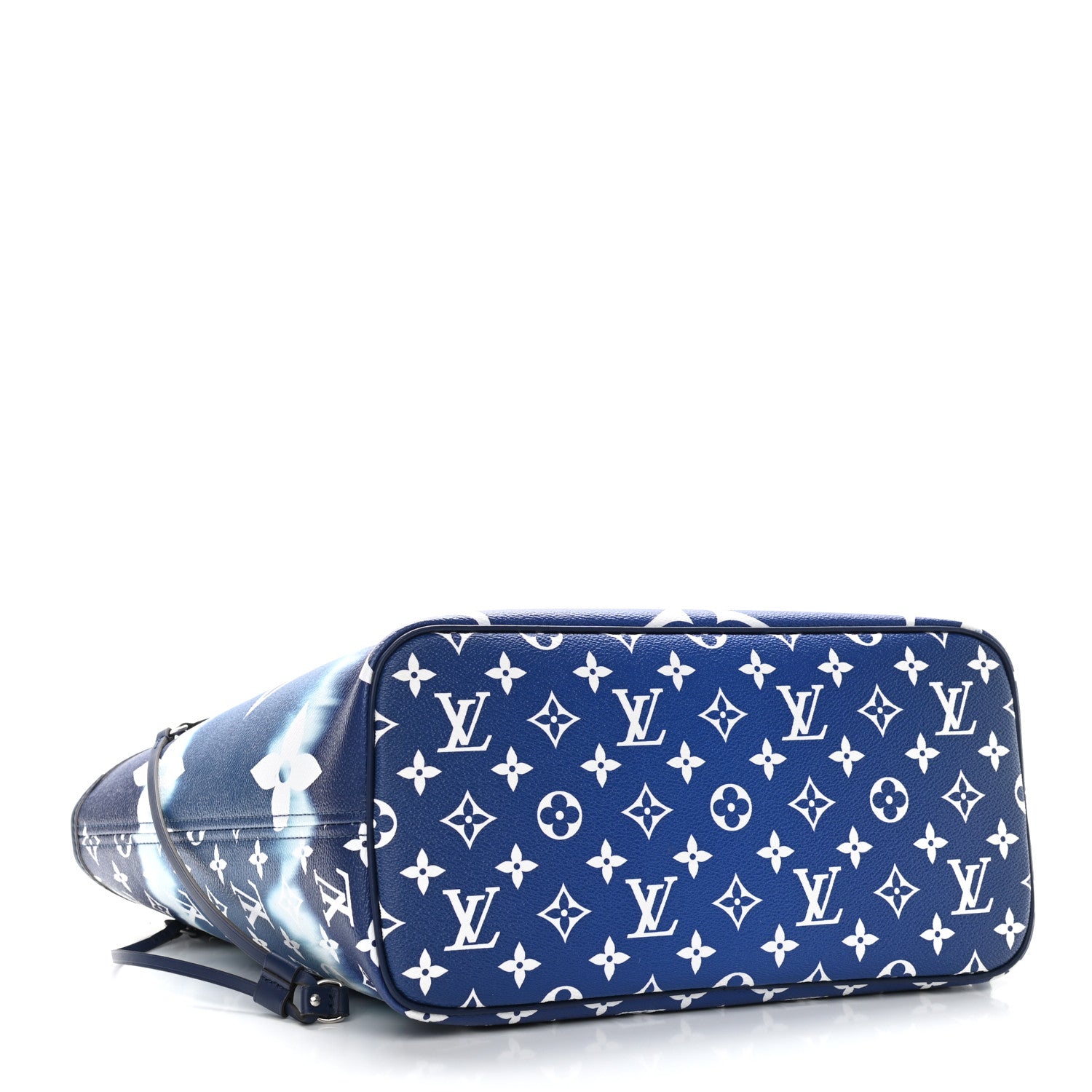 Louis Vuitton Monogram Escale Neverfull MM Blue 5 of 11