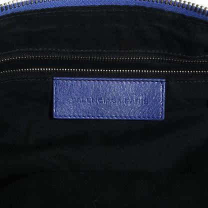 Balenciaga Agneau Giant 21 Silver Hardware Day Hobo Bleu Lavande 11 of 11