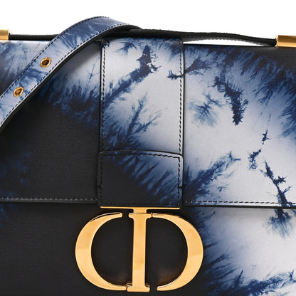 Christian Dior Box Calfskin Tie Dye 30 Montaigne Flap Bag Multicolor 7 of 9