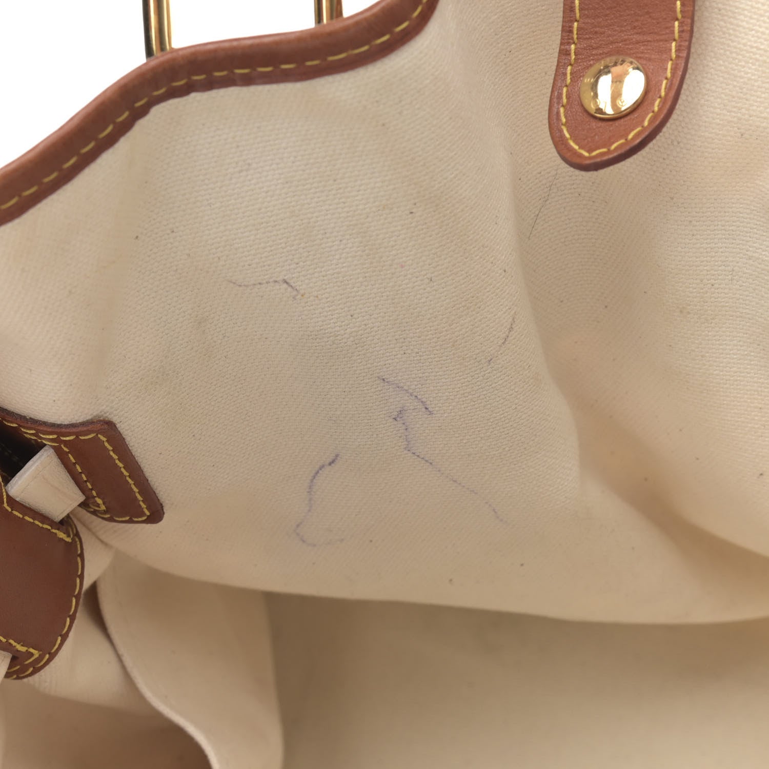 Louis Vuitton Monogram Rayures Tisse Sac GM Blue 16 of 17