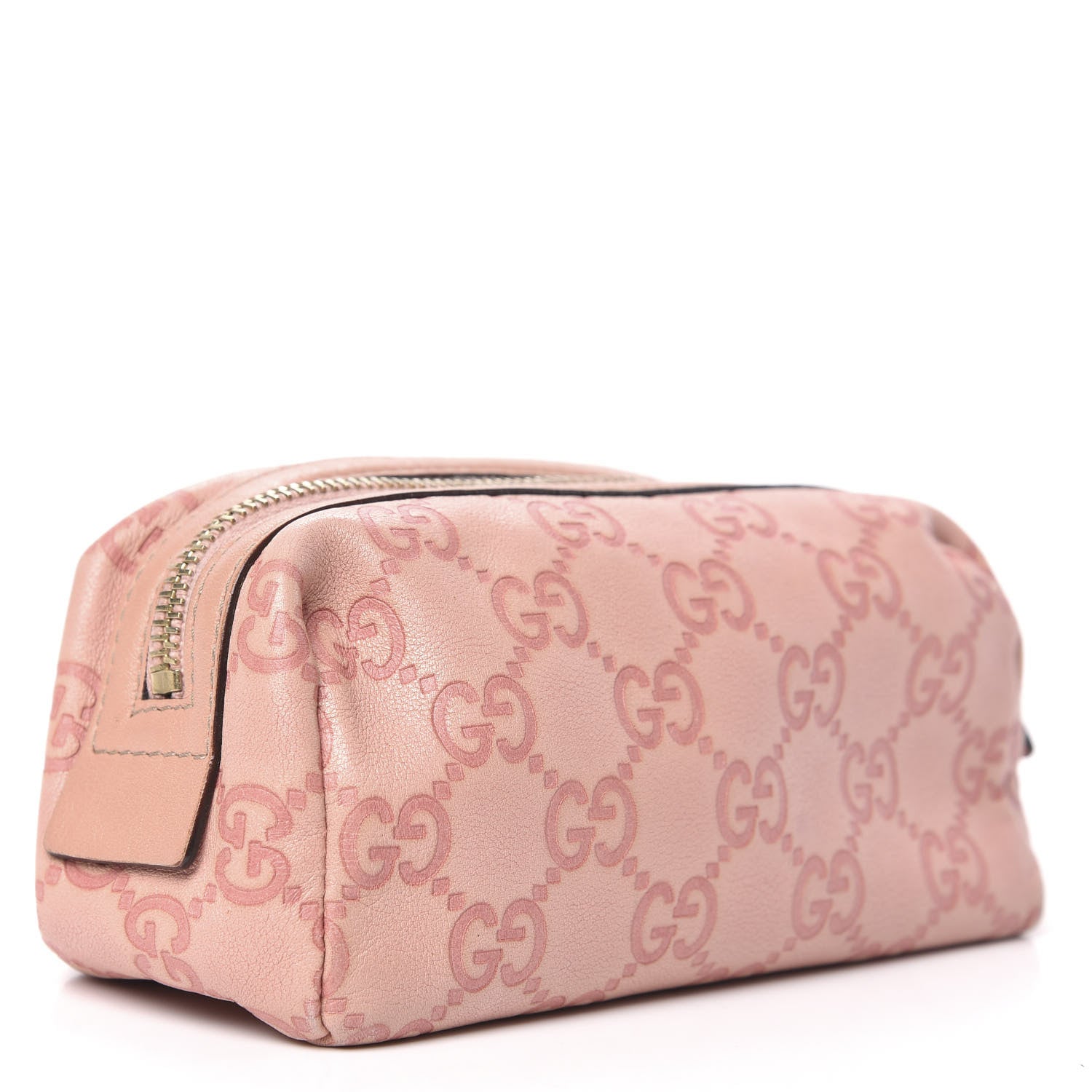 Gucci Guccissima Signature Small Cosmetic Case Peonia Rose 3 of 12