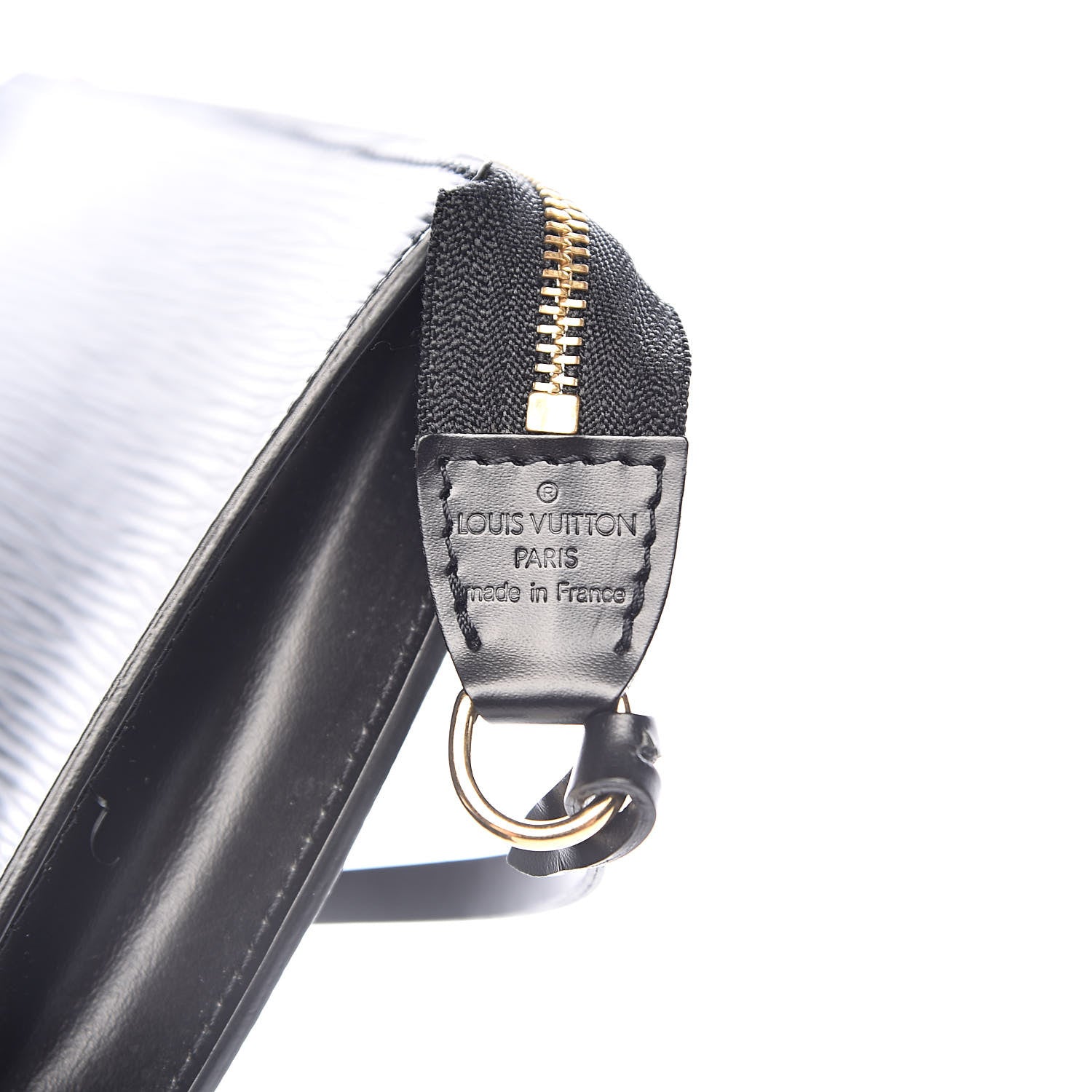 Louis Vuitton Epi Pochette Accessories 24 Black 6 of 11
