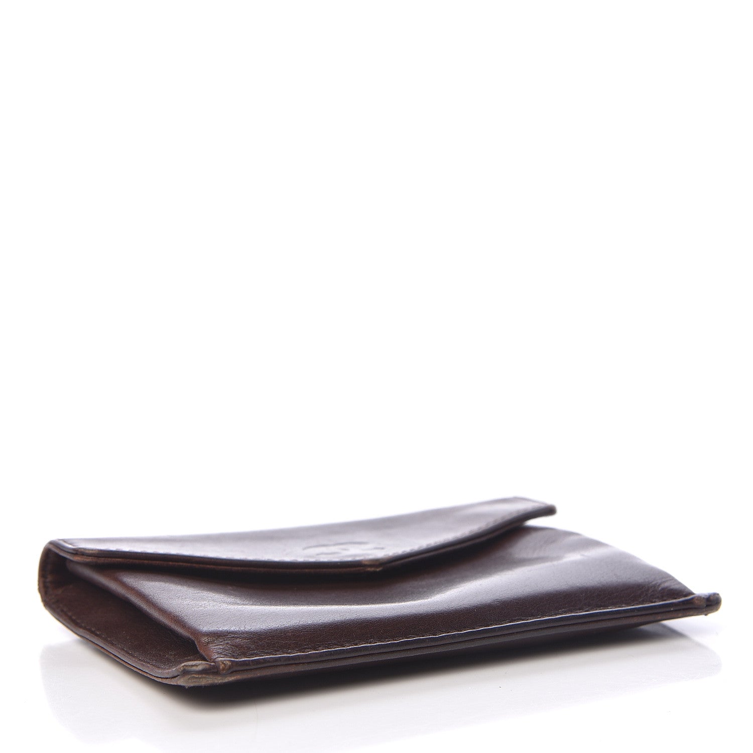 Chanel Calfskin Envelope Wallet Brown 4 of 19