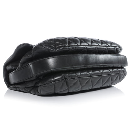 Chanel Lambskin Quilted 3 Maxi Flap Black 4 of 9