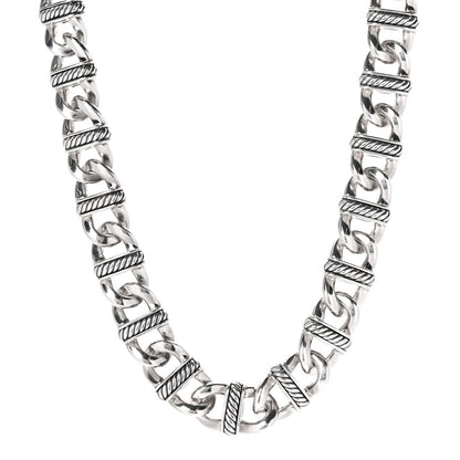David Yurman Sterling Silver Madison Link Chain Necklace 1 of 6