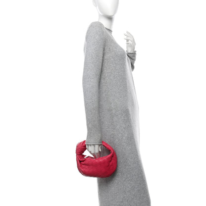 Bottega Veneta Nappa Intrecciato Mini Jodie Cranberry 2 of 10