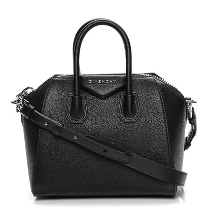 Givenchy Sugar Goatskin Mini Antigona Black 1 of 7