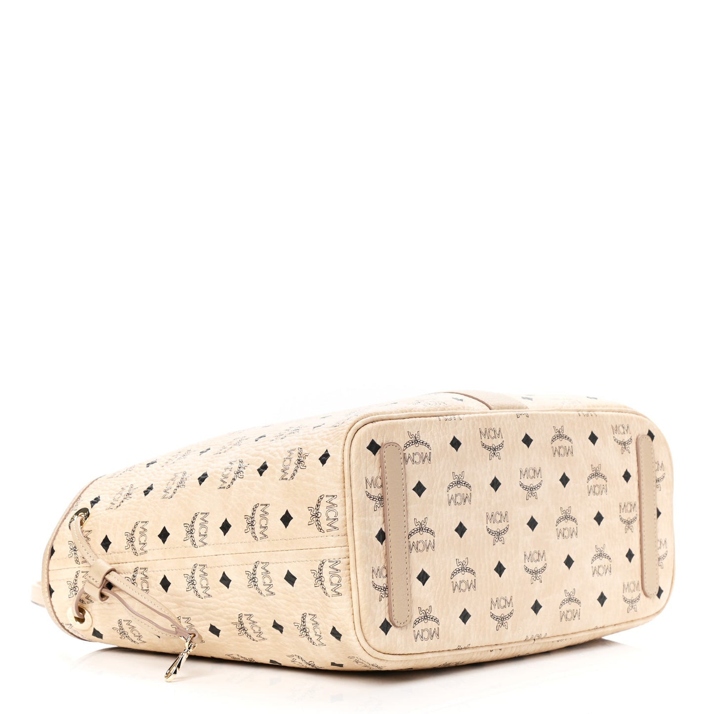 Visetos Medium Liz Reversible Shopper Tote Beige