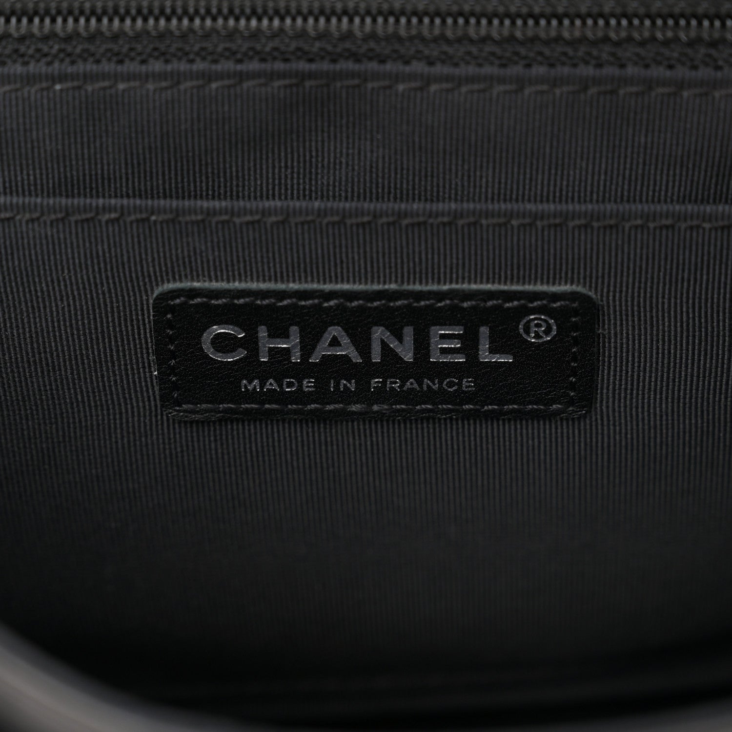 Chanel Lambskin Chevron Medium Leo Lion Flap Black 6 of 10