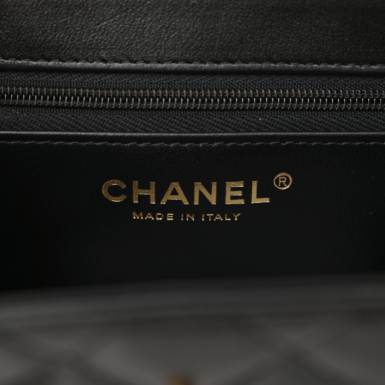 Chanel Shiny Aged Calfskin Quilted Nano Kelly Shopper Black 6 of 11
