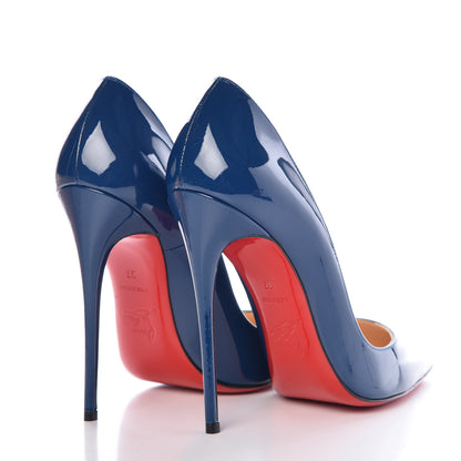 Christian Louboutin Patent So Kate 120 Pumps 37 Espadon 4 of 8