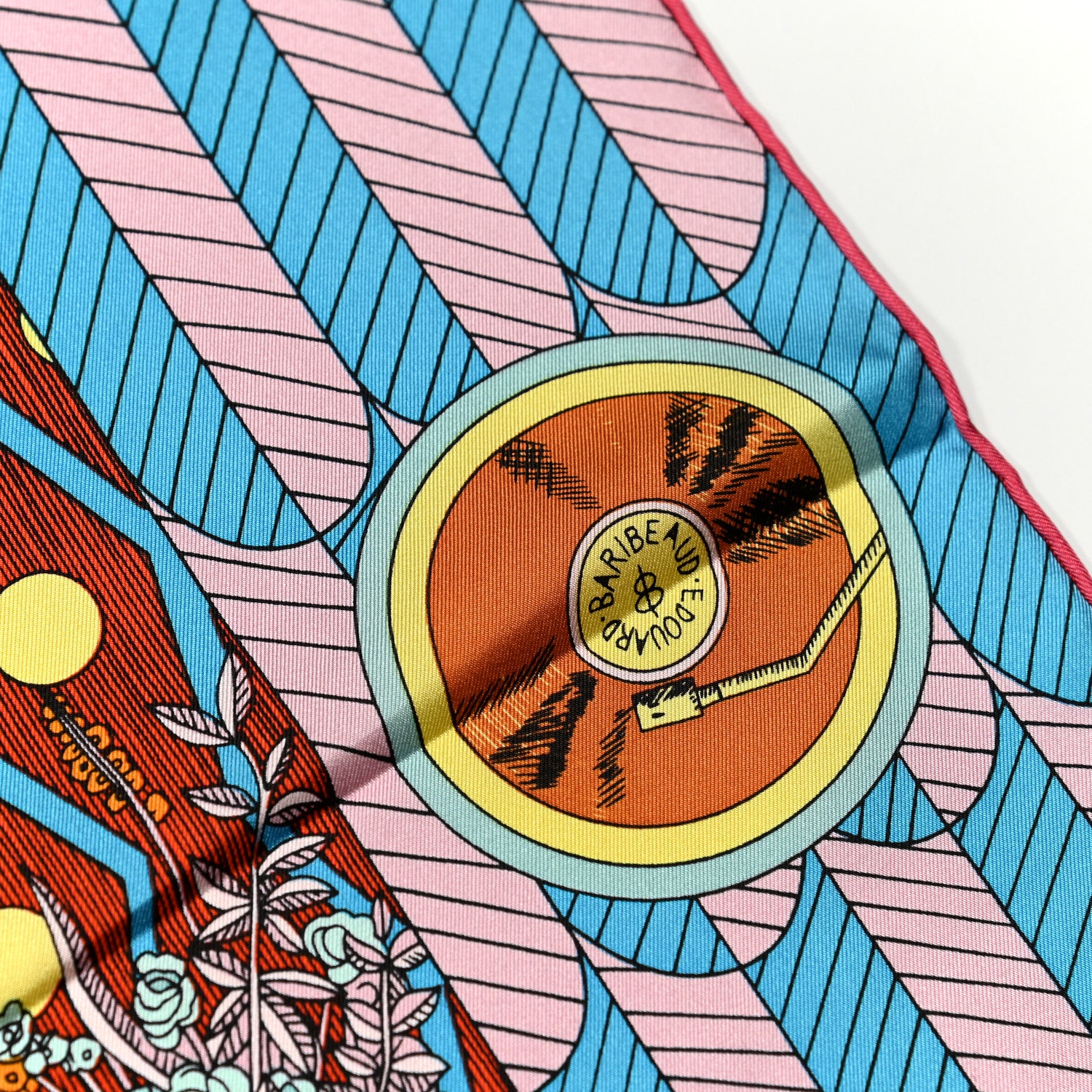 HERMES エルメス90 La Danse バレエの踊り子シルク100% エルメス HERMES カレ90 La Dance バレエの踊り子 スカーフ シルク