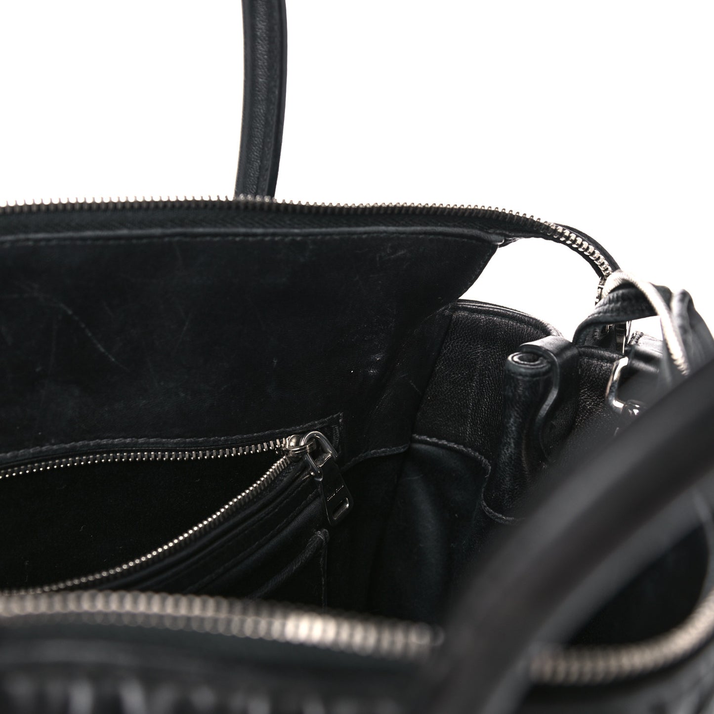 Nappa Matelasse Tote Black