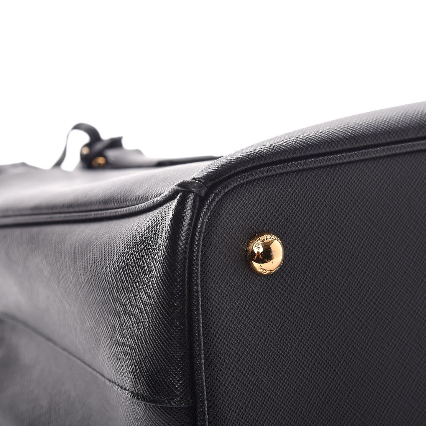 Saffiano Lux Medium Tote Nero Black