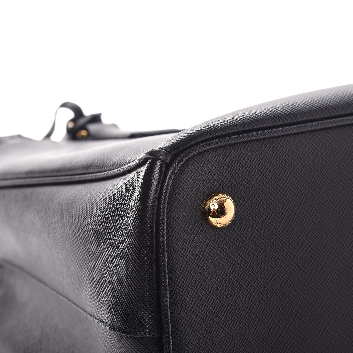 Prada Saffiano Lux Medium Tote Nero Black 10 of 11