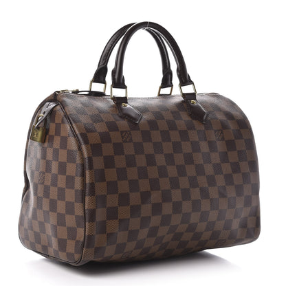 Louis Vuitton Damier Ebene Speedy 30 3 of 11