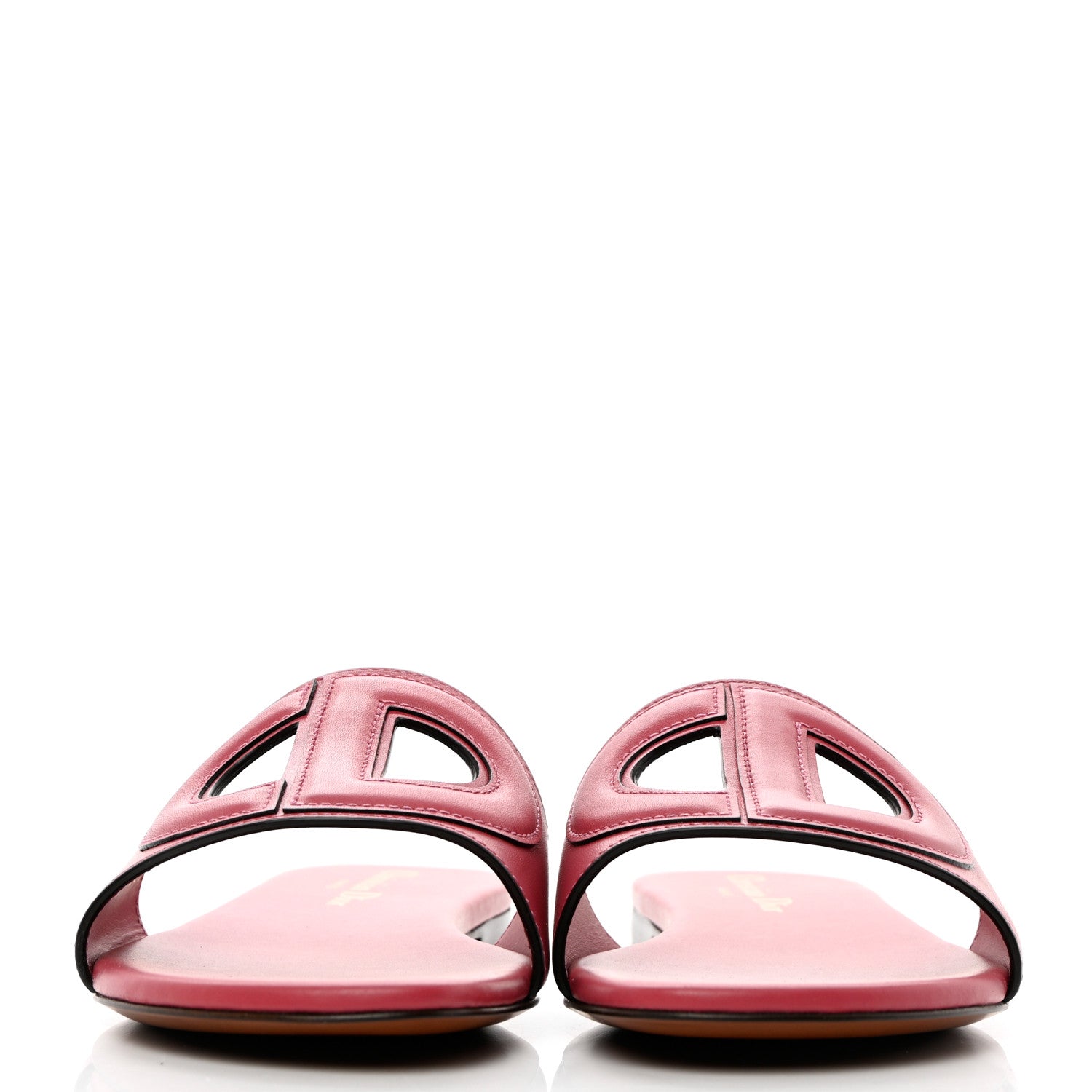 Christian Dior Calfskin D-Club Mule Sandal 36.5 Strawberry 2 of 8